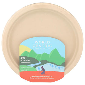 World Centric - Fiber Plate, 9 Inches