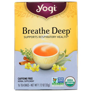 Yogi Tea - Breathe Deep Tea, 16 Bags, 1.1oz