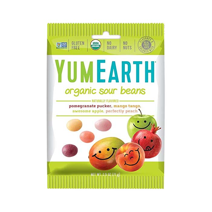 Yumearth - Organic Sour Beans, 2.5oz