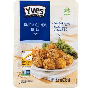 Yves - Kale and Quinoa Bites, 8.2oz | Pack of 6