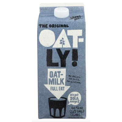 Oatly - Oat Milk - Full Fat, 64fo (Pack of 6)
