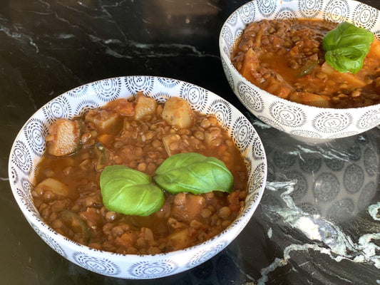vegan-recipes-Wholesome Lentil and Vegetable Soup