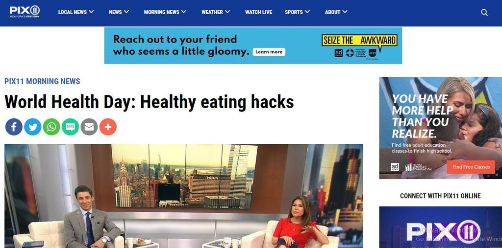 World Health Day: Healthy eating hacks