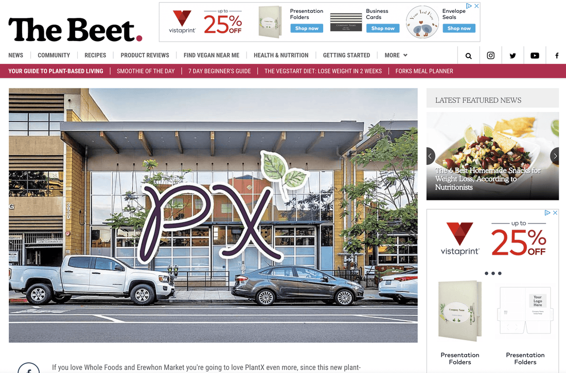 PlantX Known as the "Vegan Amazon," to Open Flagship in San Diego - PlantX US