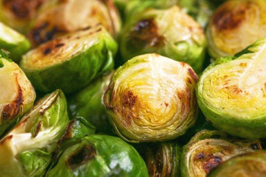 Roasted Brussel Sprouts with Maple Balsamic Glaze Recipe