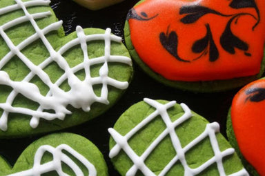 Spooky Ghoul Green Matcha Cookies Recipe
