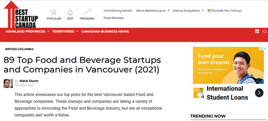 89 Top Food and Beverage Startups and Companies in Vancouver (2021) - PlantX US