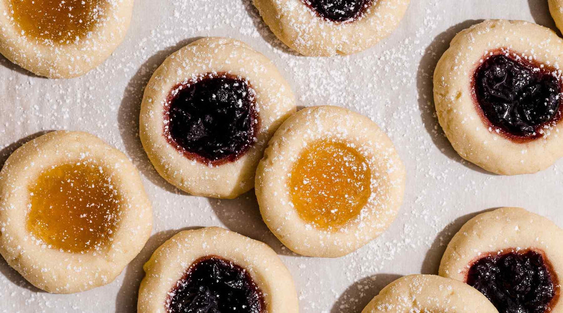 Vegan Thumbprint Cookies