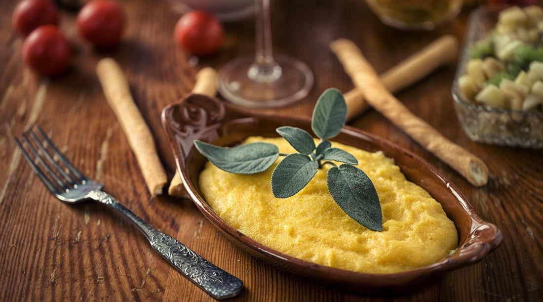 Vegan Creamy Polenta