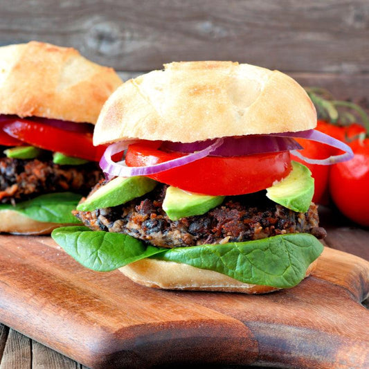 Vegetarian Black Bean Burger Recipe - PlantX US