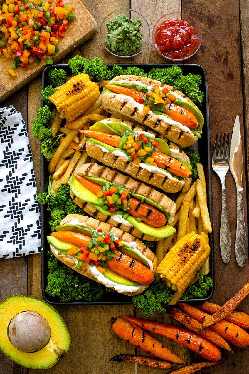 Carrot Dogs Recipe - PlantX US