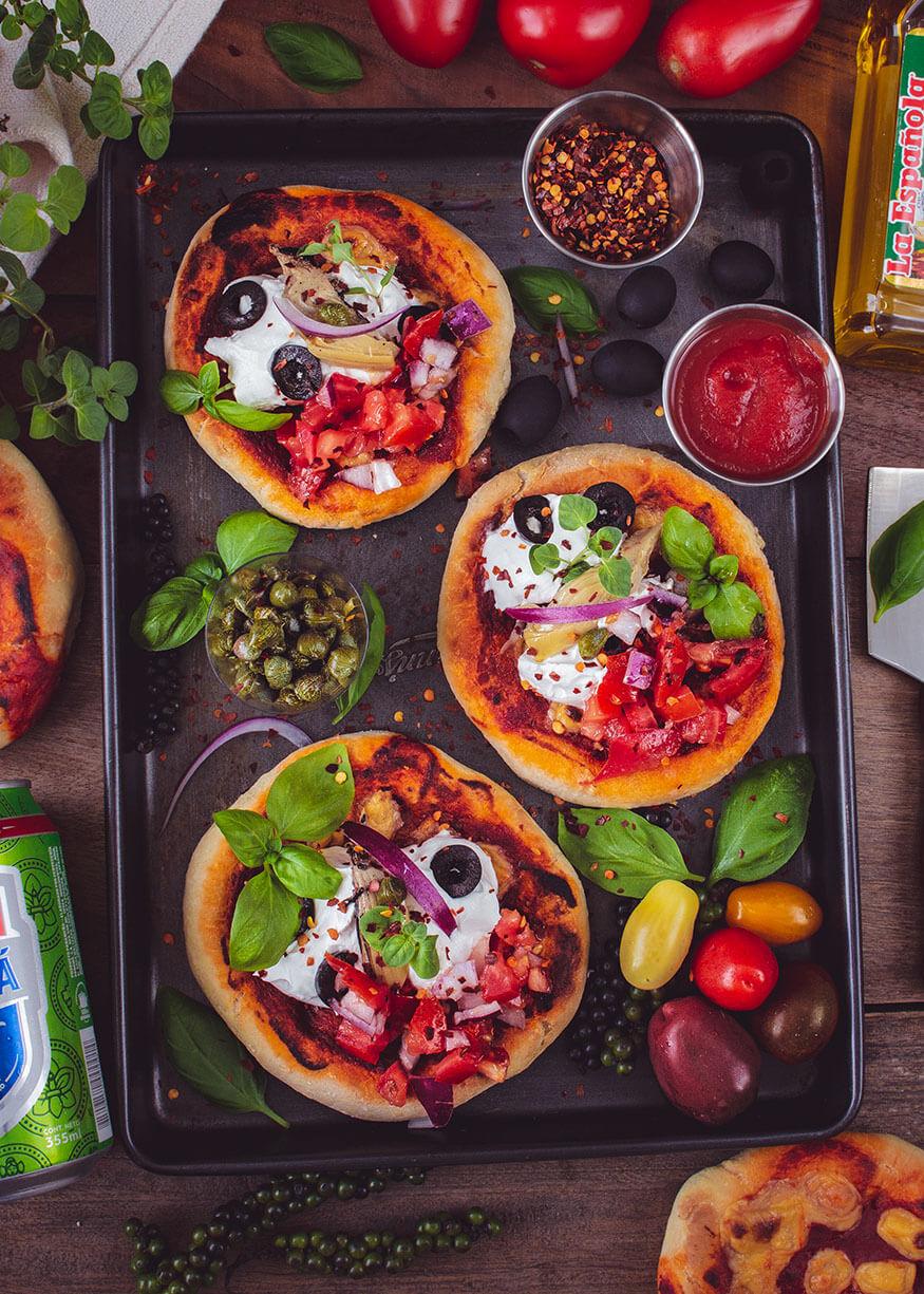 Supreme Mini Prizza Recipe - PlantX US