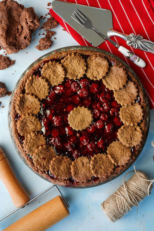 Chocolate Pie with Cherry Filling Recipe - PlantX US