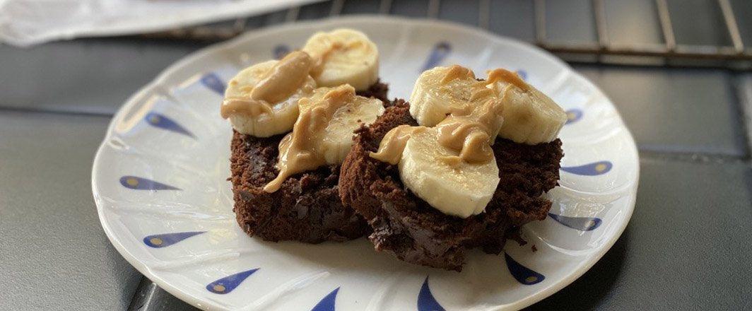 vegan-recipes-Plant-Based Chocolate Banana Bread