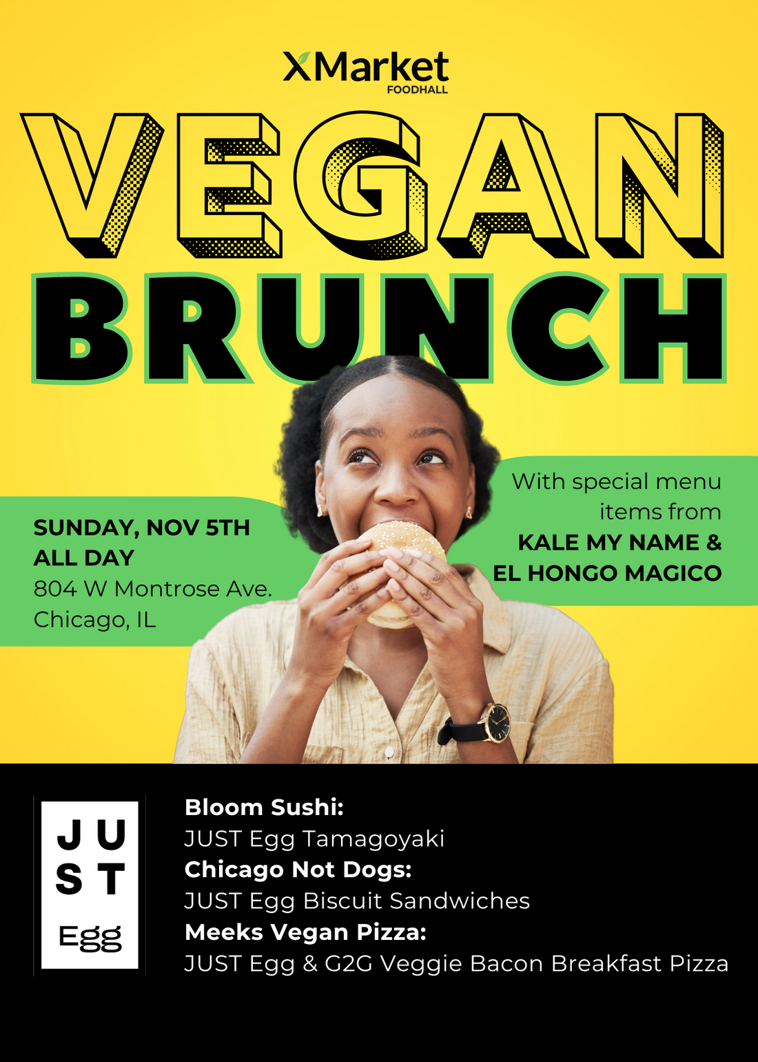 Sunday Brunch Specials ft. JustEgg