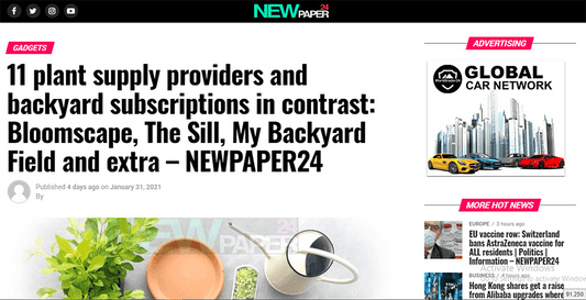 11 plant supply providers and backyard subscriptions in contrast: Bloomscape, The Sill, My Backyard Field and extra – NEWPAPER24 - PlantX US