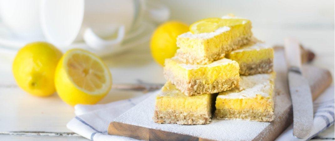 vegan-recipes-Easter Dessert Lemon Bars (Vegan, Gluten-free)
