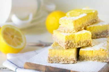 Easter Dessert Lemon Bars (Vegan, Gluten-free) Recipe