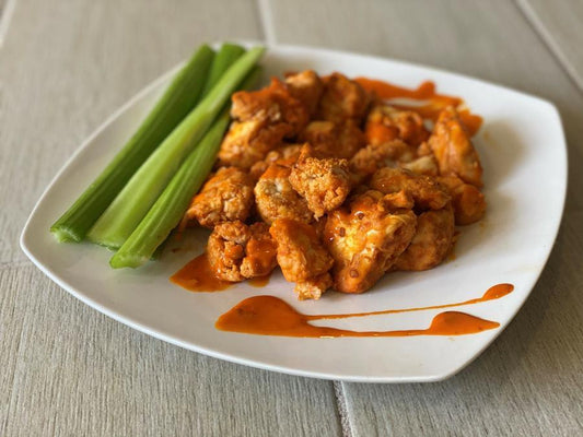 Buffalo Cauliflower Wings (Vegan, Gluten-Free)