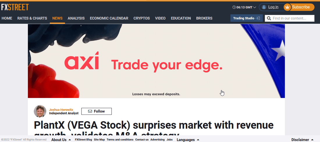 PlantX (VEGA Stock) surprises market with revenue growth, validates M&A strategy - PlantX US
