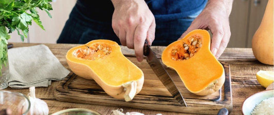 vegan-recipes-Stuffed Butternut Squash
