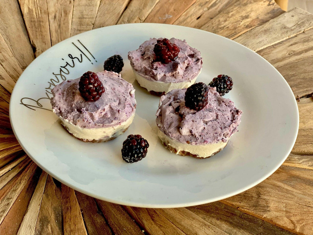 vegan-recipes-7-Ingredient Vegan Cheesecake Bites