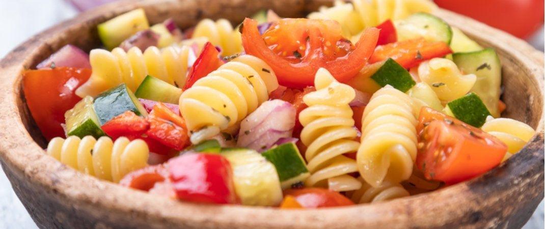 vegan-recipes-Quick and Easy Pasta Salad
