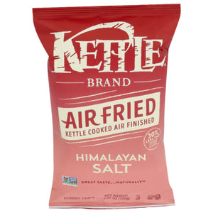 Kettle Foods - Air Fried Himalayan Salt Potato Chips 4.25 OZ - Pack of 15