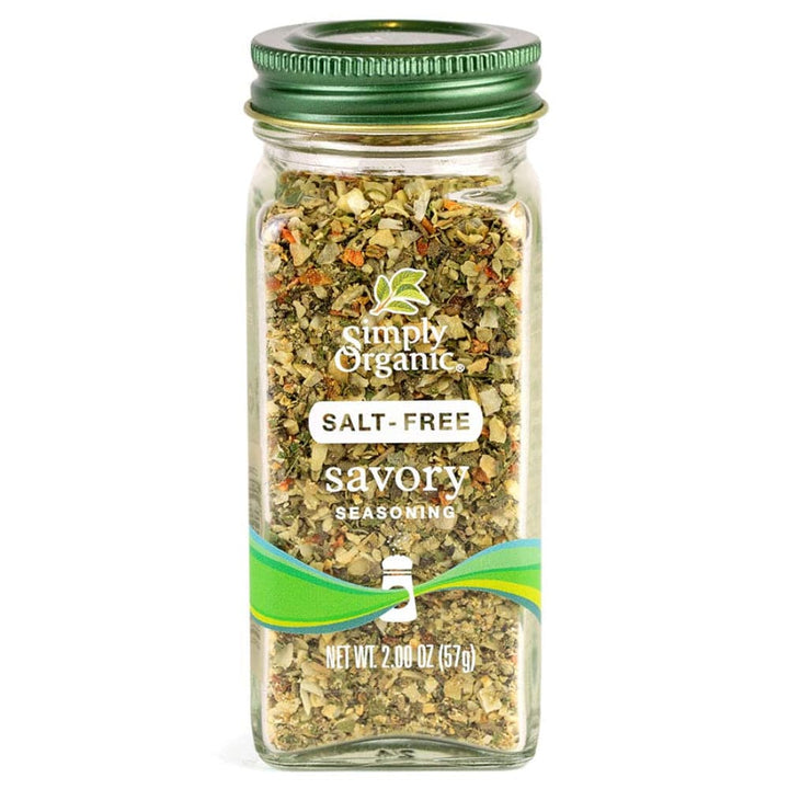 Simply Organic - Savory Seasoning Salt-Free, 2 oz - Pack of 6