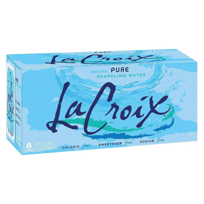 La Croix - Sparkling Water Pure, 96 fl oz | Pack of 3