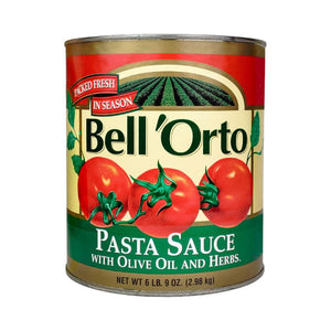 Bell Orto - Pasta Sauce With Olive Oil & Herbs, 105 oz