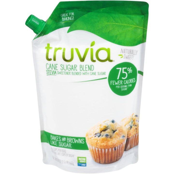 Truvia - Cane Sugar Blend Mix Of Stevia Sweetener And Cane Sugar