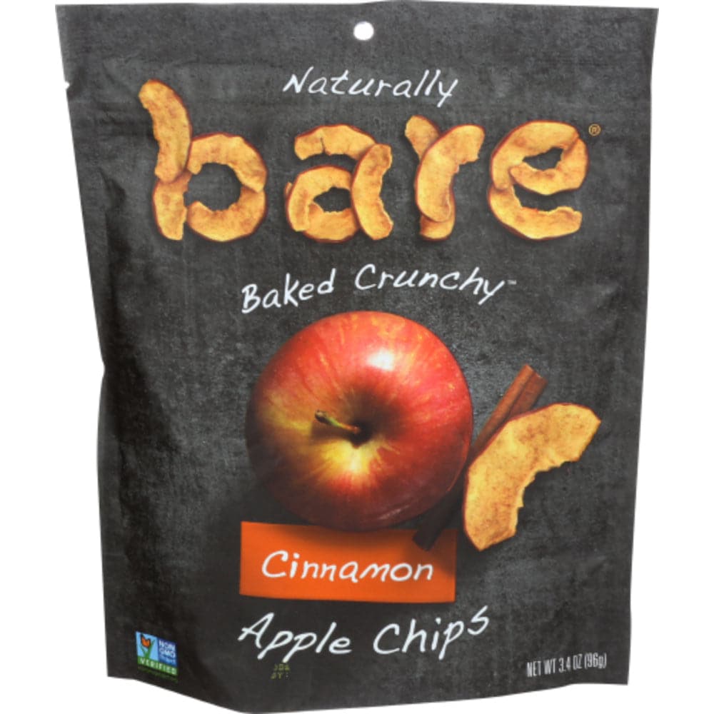 Bare Fruit Baked Crunchy Apple Chips Cinnamon, 3.4 Oz