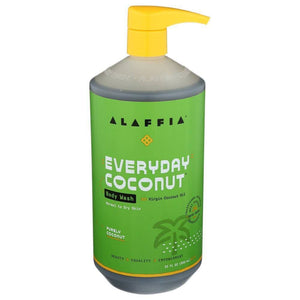 Alaffia - Body Wash Everyday Coconut Purely Coconut, 32 FO - (Pack of 1)