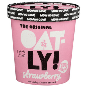 Oatly - Ice Cream Strawberry Non-Dairy, 1 Pt | Pack of 8
