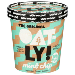 Oatly - Ice Cream Mint Chip Non-Dairy, 1 Pt | Pack of 8