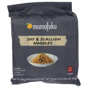 Momofuku - X A-sha Soy & Scallion Noodles  16.93 OZ - (Pack of 10)