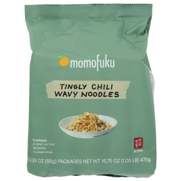 Momofuku - Tingly Chili Wavy Noodles 16.75 OZ - (Pack of 10)