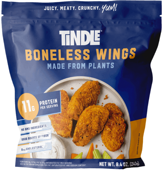 TiNDLE - Boneless Wings, 8.4oz