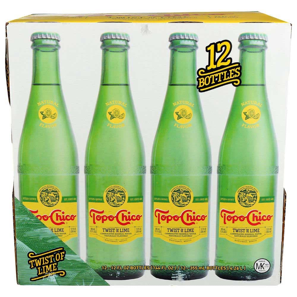 Topo Chico Twist of Lime Sparkling Mineral Water