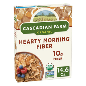 Cascadian Farm - Organic Hearty Morning Fiber Cereal, 14.6 Oz