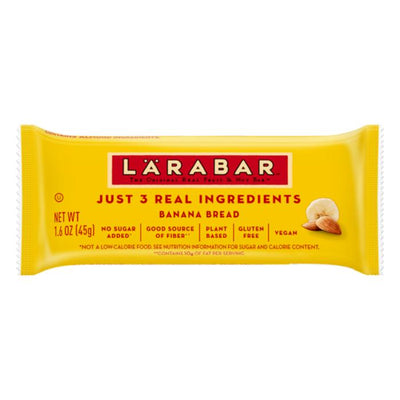 Larabar - Bar - Banana Bread, 1.6oz (Pack of 16)