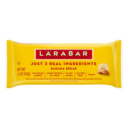 Larabar - Bar - Banana Bread, 1.6oz (Pack of 16)