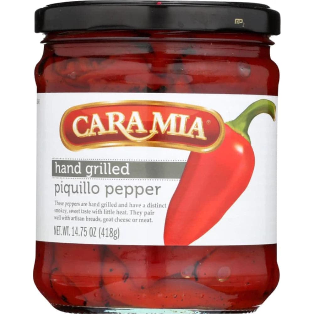 Cara Mia Hand Grilled Piquillo Peppers, 14.75 Oz