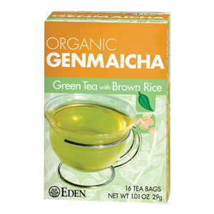 Eden Foods - Organic Genmaicha Green Tea and Roasted Brown Rice