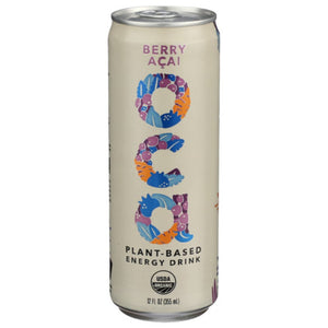 Oca - Berry Acai Energy Drink 12 FO - (Pack of 12)