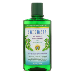 Auromere - Mouthwash Ayurvedic Neem & Peelu, 16 oz