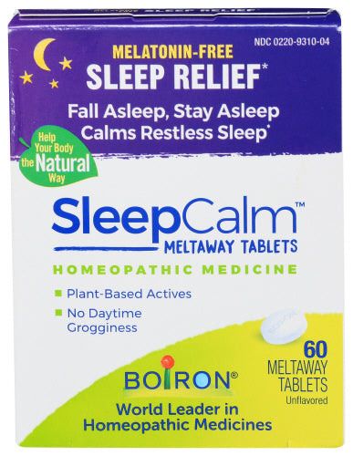 Boiron - SleepCalm, 60 tablets - Pack of 6