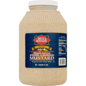 Dietz & Watson - Deli Complements Black Forest Stone Ground Mustard, 1 gallon