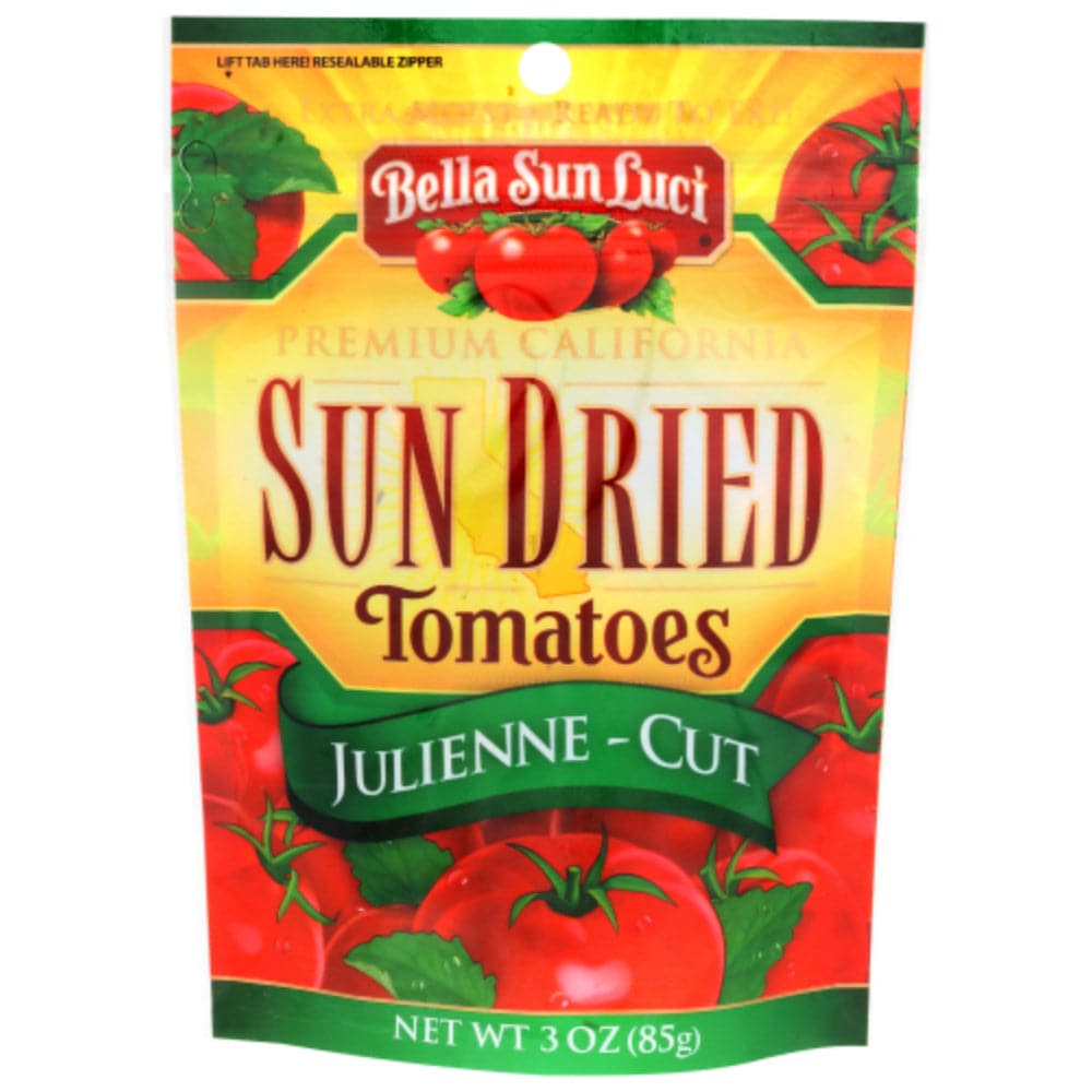 Bella Sun Luci - Sun-Dried Tomato - Julienne, 3oz (Pack of 12)